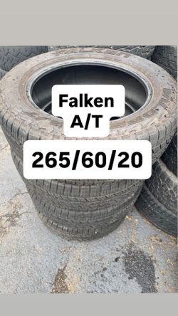 265/60/20 Falken AT3 