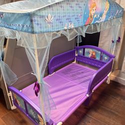 Delta Children Canopy Toddler Bed, Disney Frozen