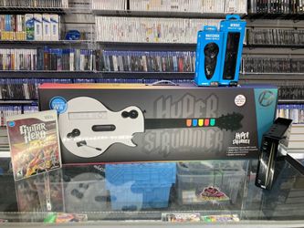 Nintendo Wii Complete With Guitar Hero Aerosmith Bundle $200 Gamehogs 11am-7pm