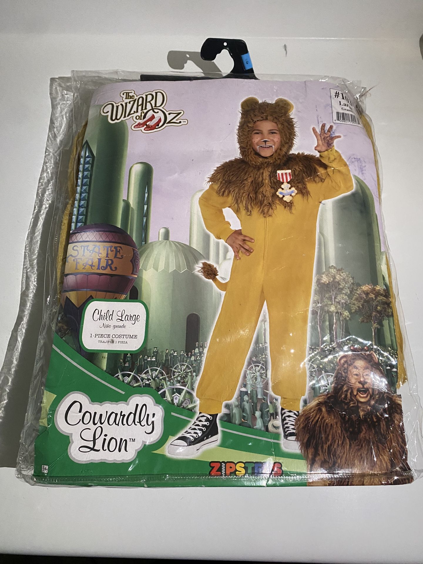 Cowardly Lion Costume