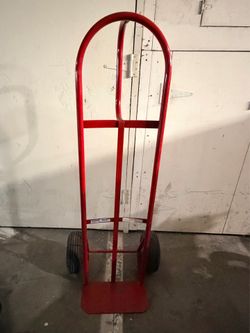 Heavy-Duty Red Steel Hand Truck / Moving Dolly