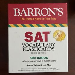 SAT Vocabulary Flashcards