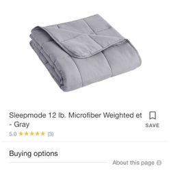 Twin Weighted Blanket 