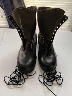 Army Combat Vietnam Jungle Boots Size 13R