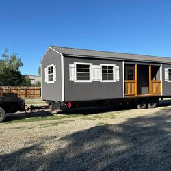 12x40 Center Porch Studio