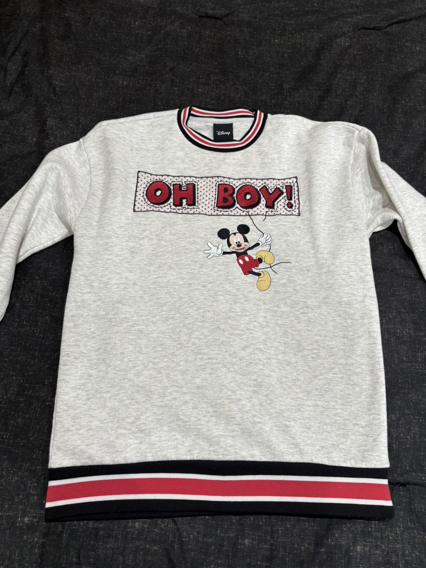 Oh Boy! Mickey Disney Crewneck Sweater 