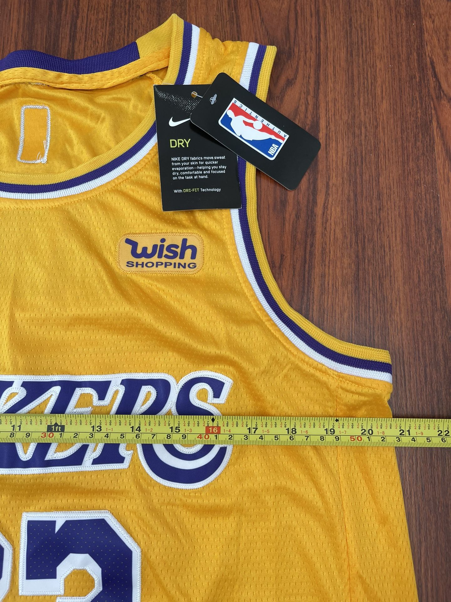 Nike NBA LA Lakers Lebron James 23 Swingman Jersey Size 50 Wish Shopping Fan shop