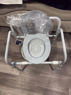 Bedside commode chair