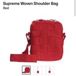 Supreme Woven Shoulder Bag 