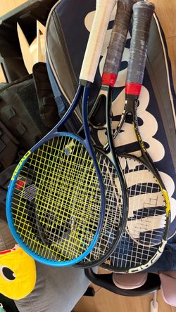 Used Tennis Rackets Set of 3