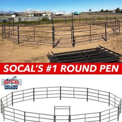 Round Pen 40ft - 50ft - 60ft