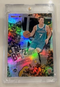 Topps NBA Hoops Kon Knueppel Charlotte Hornets The Buzz TB-4 Rookie Insert 2026