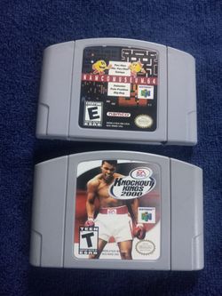 2 Nintendo 64 Video Games 