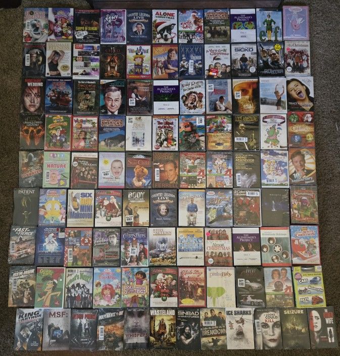 Lot of 100 DVD Movies #2