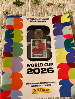 Cristiano Ronaldo pannini World Cup sticker.