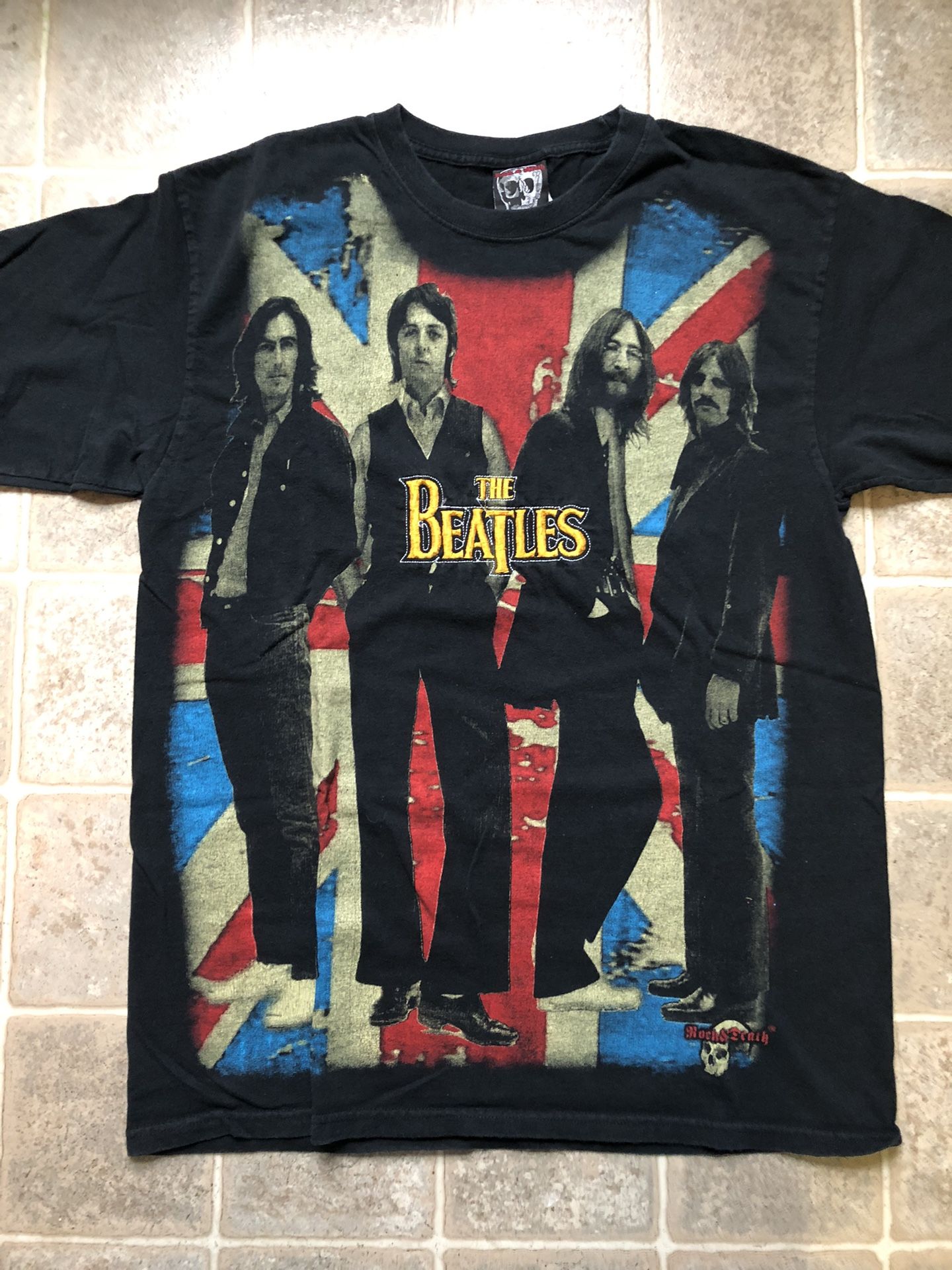 Vintage rock & death Beatles T shirt