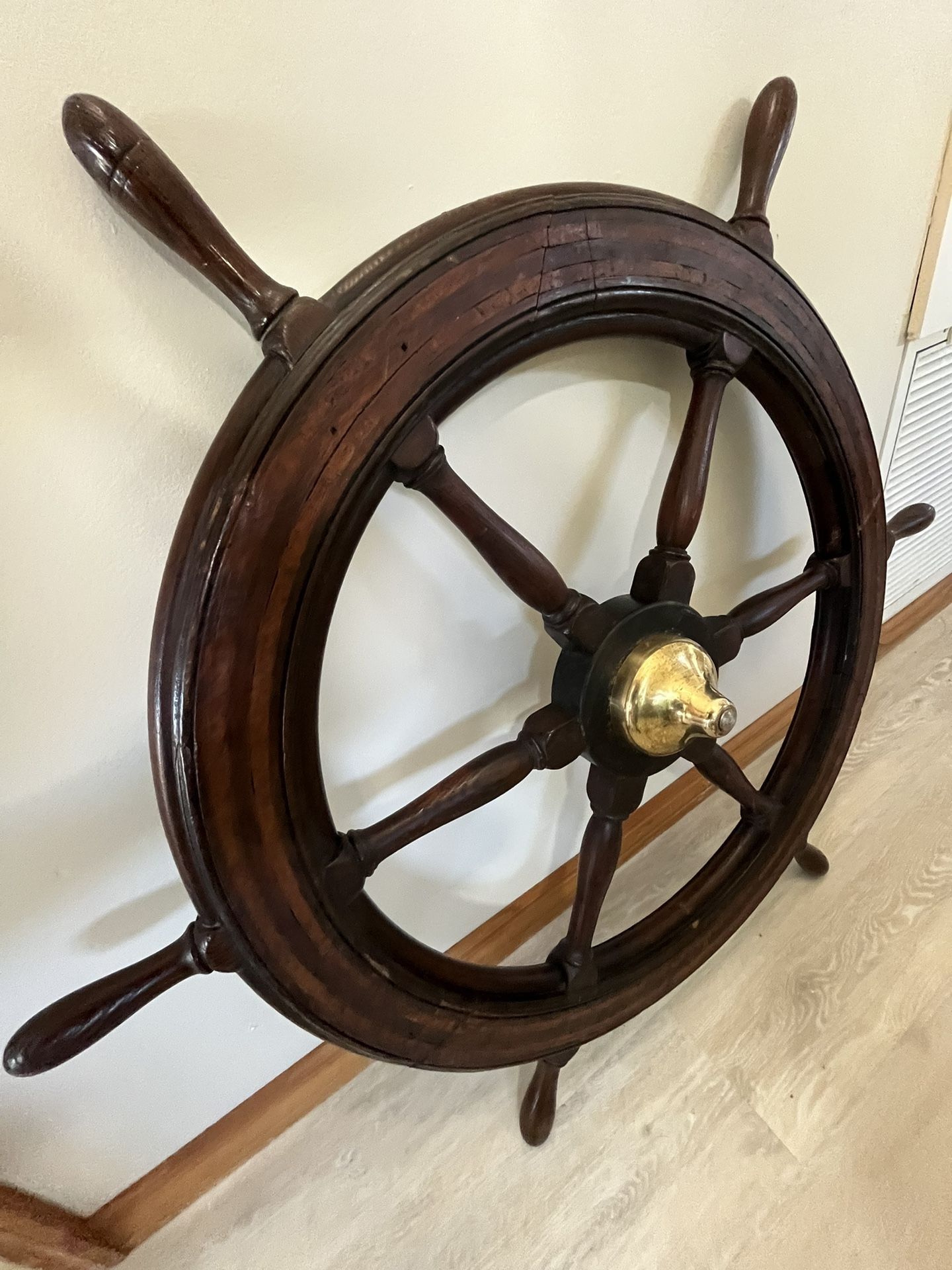 Antique Ship's Wheel