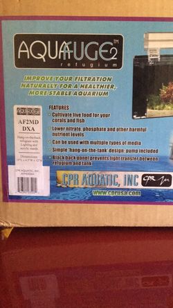 CPR aquatics aqua fudge 2 refugium