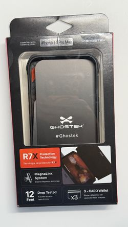 Case with Wallet  for iPhone 15 Pro Max — EXEC