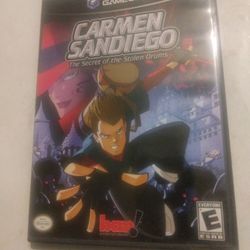 Nintendo GameCube Game Carmen Sandiego The Secret Of The Stolen Drum Used