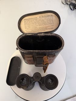 Vintage German World War I  Fernglas 08 Field Binoculars