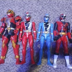 Power Rangers Figures Lot Of 5