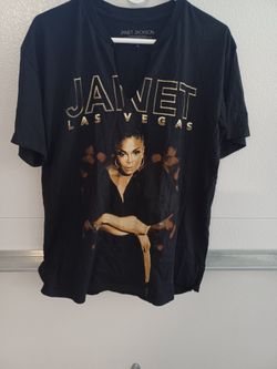 Janet Jackson Las Vegas t shirt