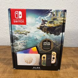 The Legend of Zelda Tears of the Kingdom  Nintendo Switch OLED Console FOR SALE OR TRADE!