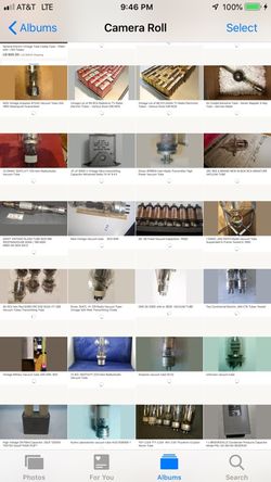 Vacuum tubes available