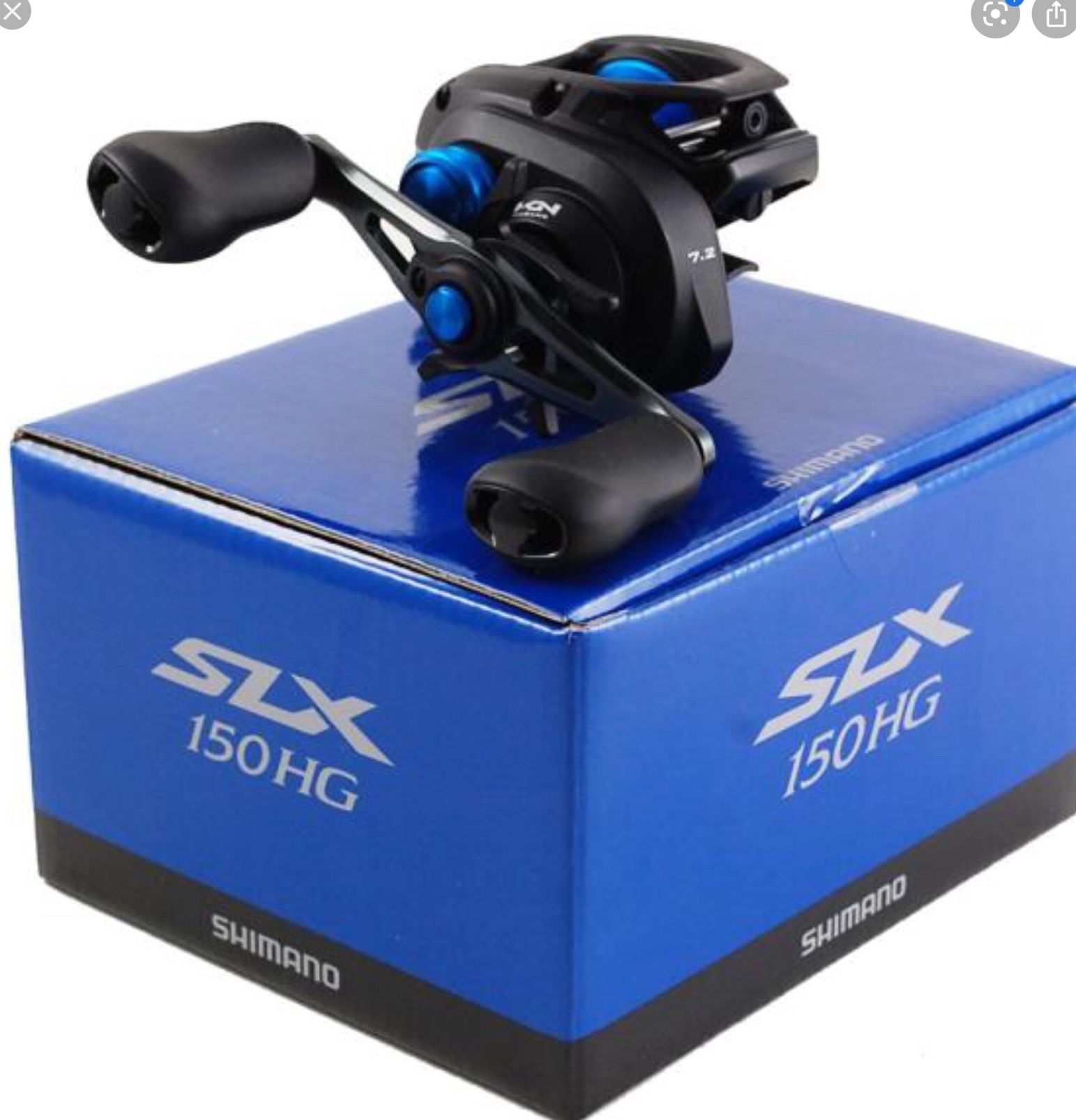 Shimano SLX 150 HG bait casting reel new in box