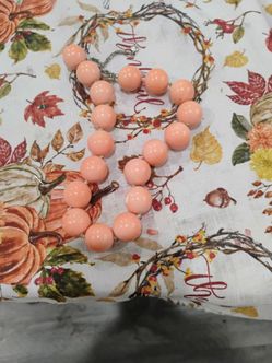 Pink Pearl necklace