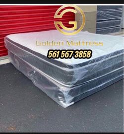 Queen Mattress Set PillowTop – Brand New –  Same Day Delivery Available 🚚