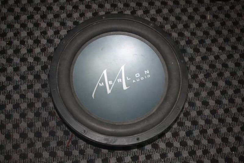 15" 2200 watts Merlon subwoofer