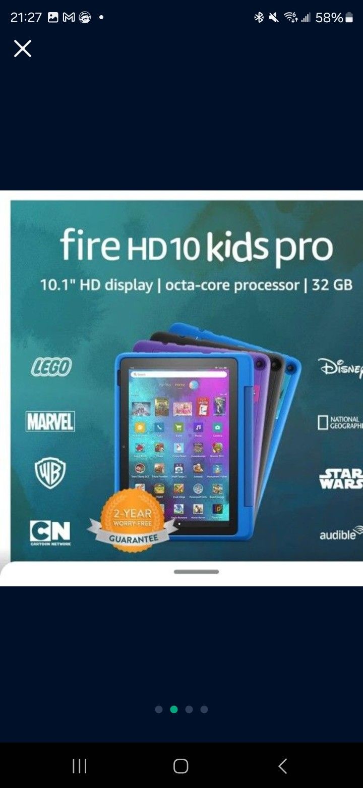 Fire HD 10 Kids Pro