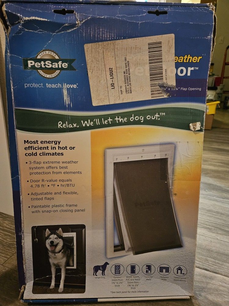 Pet door, Large