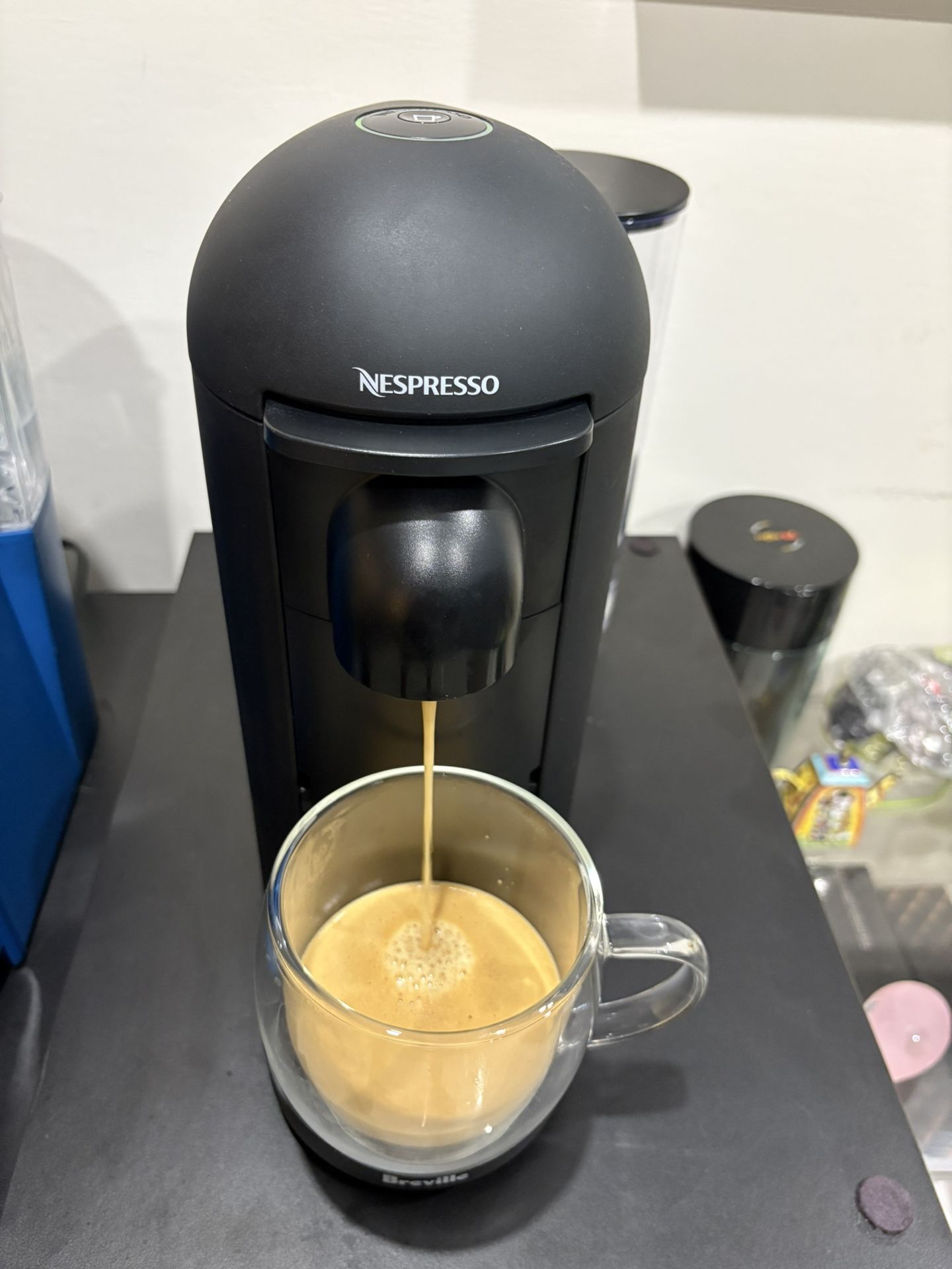 Nespresso VertuoPlus Deluxe ♥️ Gently Used ‼️matte Black