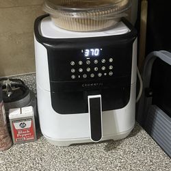 Large White Air fryer 