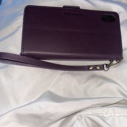 Antsturdy Compatible with iPhone XR Wallet Case,RFID Blocking PU Leather Phone Case Women Men Flip S