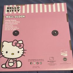 Hello Kitty Clock 