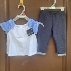 Okie Dokie Pants Set 6 Months .