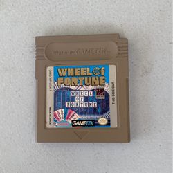 Wheel of Fortune (Nintendo Game Boy, 1990) Cart Only 