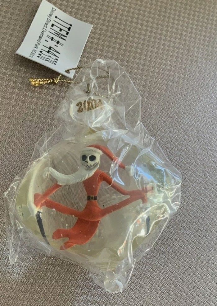 Jack Skellington Lucite Ornament