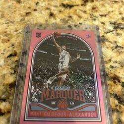 Shai Gilgeous-Alexander Rookie Card