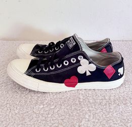 Converse Chuck Taylor All Star Low “Deck of Card” Sneakers Men’s Size 8.5