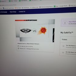 Phoenix Suns Vs New Orleans Pelicans 