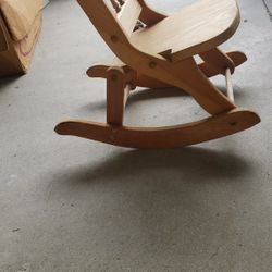Real Wood Rocking Chair for TODDLERS