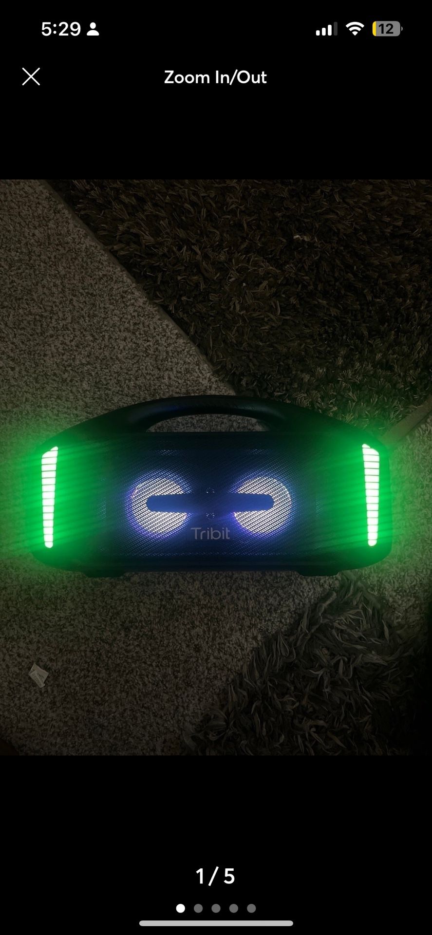 Tribit storm box Blast Portable Speaker 