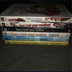 How I Met Your Mother Seasons 1-6 DVDs