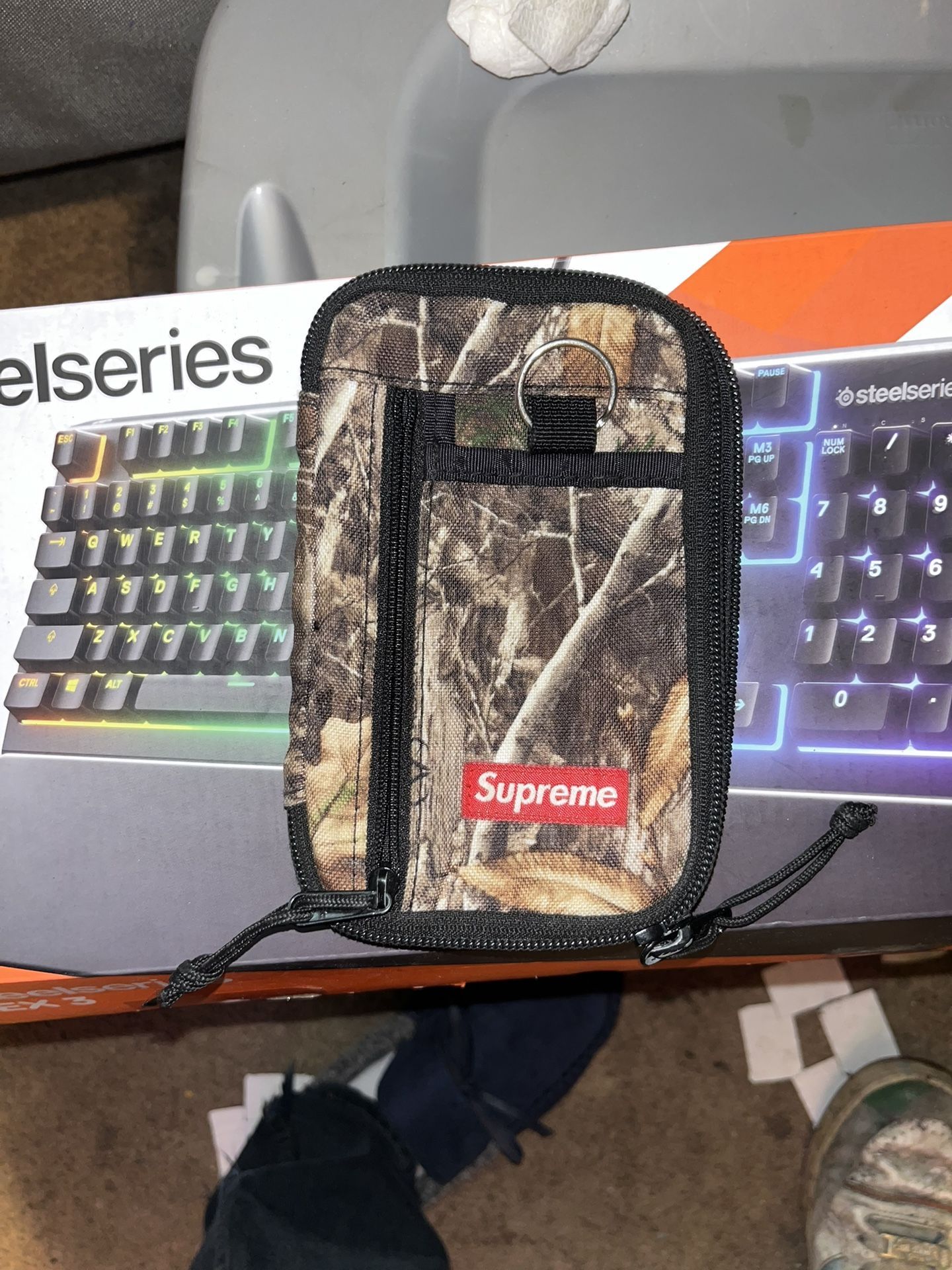 Supreme Wallet Tree Camo