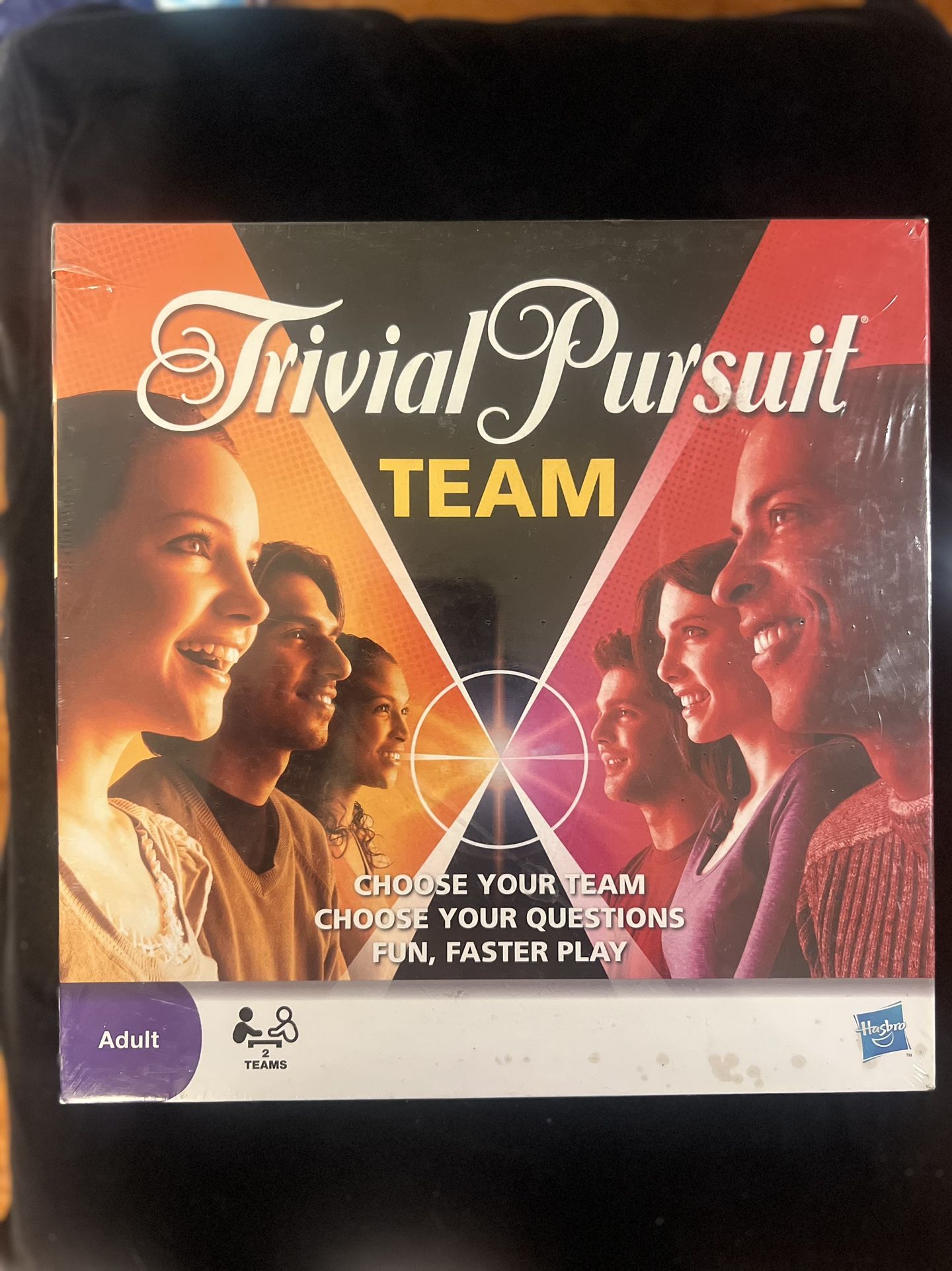 Trivial Pursuit Team Game by Hasbro 2009 Adult with 2 Teams NEW AND SEALED